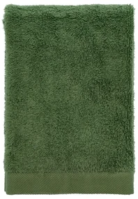 Zielony ręcznik z bawełny organicznej 50x100 cm Comfort Organic – Södahl
