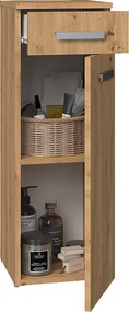 Meble łazienkowe, Dąb Artisan, 85 x 30 x 30 cm