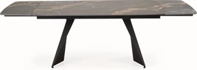 Stół do jadalni z rozkładanym blatem ze spieku Armani Halmar