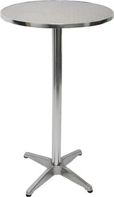 Składany aluminiowy stolik barowy,  składany