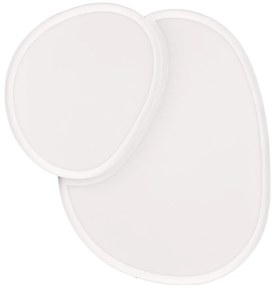 Biała lampa sufitowa LED 36x43.5 cm Rise – Trio