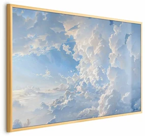 Plakat Obrazy na niebie 42x29,7 cm z ramą złotą bez marginesu ARTGEIST B
