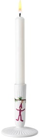 Biały ceramiczny świecznik świąteczny Kähler Design Hammershøi, ø 9,5 cm
