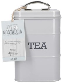 Stalowy pojemnik na herbatę Living Nostalgia – Kitchen Craft