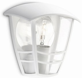 Philips 15387/31/16 Creek Zewnętrzna lampa ścienna19,5 cm, biała