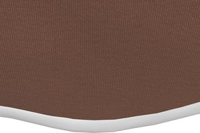 Outsunny Samodzielna markiza, regulowany kąt nachylenia, korbka, stelaż metalowy, odporny na warunki atmosferyczne, 4x3m, Krem