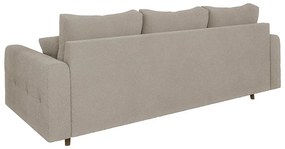Beżowa sofa z materiału bouclé 210 cm Ariella – Ropez