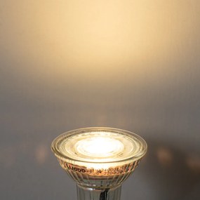 Zestaw 5 żarówek LED GU10 50mm ściemnialnych w Kelwinach, przezroczystych 4,9W 400 lm 2200-3000K