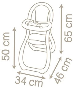 Smoby baby nurse krzesełko do karmienia dla lalek