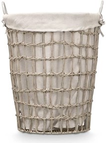 Kosz na pranie z uchwytami, jednokomorowy, 59 cm