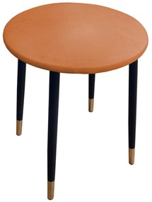 Taboret TRIX AL8 olcha orange podstawa czarna/złota