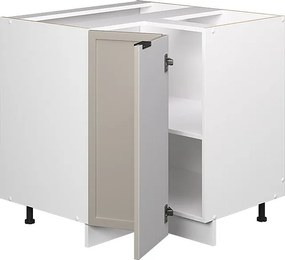 Szafka narożna greybeige 80.5x60x82 fame-line