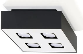 Nowoczesny plafon LED E776-Sofis - czarny