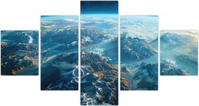 Obraz - Widok z kosmosu (125x70 cm)