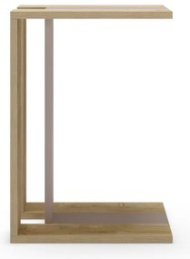 Stolik w dekorze dębu 40x30 cm Macha – Marckeric
