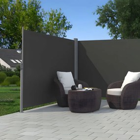 Podwójna markiza tarasowa 3x3x1,8 m - roleta, parawan ogrodowy AW-012