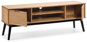 Szafka pod TV z litego drewna sosnowego 140x52 cm Natasha – Marckeric