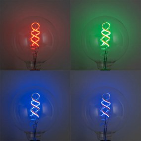 Inteligentne ściemnialne żarówki LED E27 G125 RGBW 4W 250lm 2700K