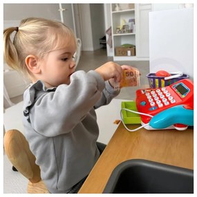 Woopie kasa sklepowa z kalkulatorem i akcesoriami