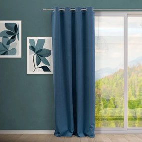 Niebieska zasłona 135x260 cm Quality – Casa Selección