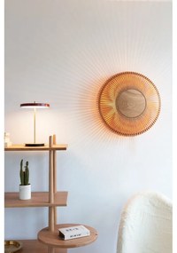 Czerwona lampa stołowa LED ze ściemniaczem i metalowym kloszem (wysokość 31 cm) Asteria Move – UMAGE