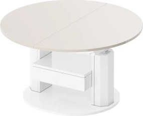 Regulowany ławostół z szufladą Primo Max z matowym blatem