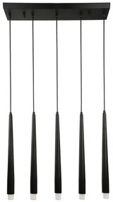 Czarna lampa wisząca Agusta – Squid Lighting