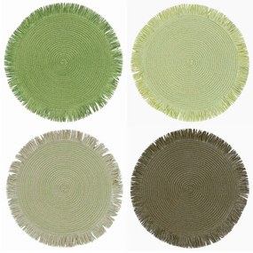 Papierowe maty stołowe zestaw 4 szt. ø 38 cm Shades of Greenery – Villa d'Este