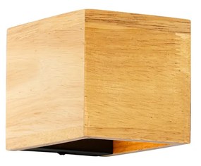 Inteligentna lampa ścienna z drewna dębowego w tym WiFi G9 - Transfer Rustykalny / Vintage Oswietlenie wewnetrzne