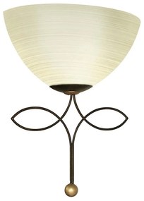 EGLO 89135 - Kinkiet BELUGA 1xE27/60W antyczny brąz