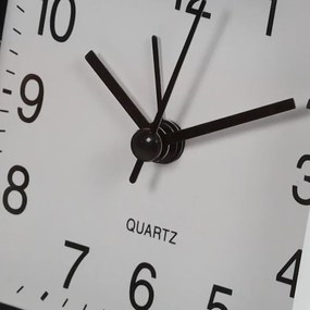 Cichy zegar stołowy do sypialni, budzik z mechanizmem QUARTZ