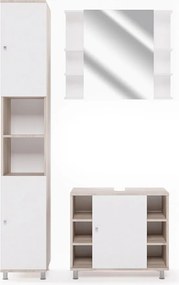 Zestaw mebli łazienkowych sonoma 60x32x54 fynn