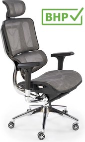 Ergonomiczny fotel biurowy Ethan Halmar, zgodny z normą BHP