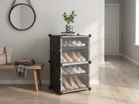 Modułowa szafka na buty SHOZIX 23x33 cm, szara