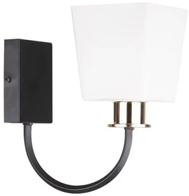 Czarny metalowy kinkiet - K504 F3-W48