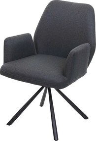 Krzesło do jadalni MCW-H71,  ciemnoszary