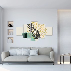 Obraz - Arkusze abstrakcyjne N⁰3 (125x70 cm)