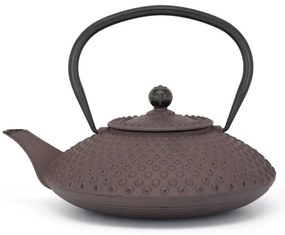 Bordowy żeliwny dzbanek do herbaty 1,25 l Xilin – Bredemeijer
