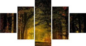 Obraz lasu (125x70 cm)