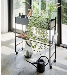 Czarna metalowa dziecięca szafka na buty 74,5x74,5x22 cm Tower – YAMAZAKI