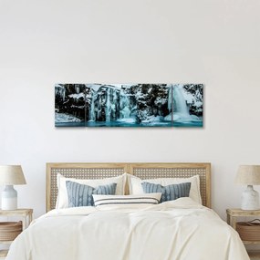 Obraz lodowców (170x50 cm)