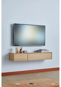 Szafka pod TV w dekorze dębu 133x22 cm Mistral – Hammel Furniture