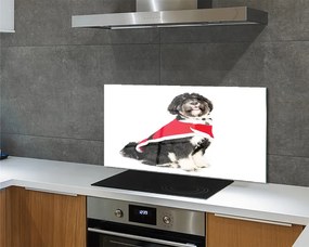 Szkło Ozdobne do Kuchni Portret Spokojnego Psa