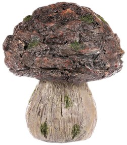 Dekoracja ogrodowa Grzyb, 16 x 17 x 16 cm, polyresin
