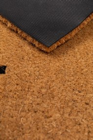 Wycieraczka kokosowa 40x60 cm HI naturalna antypoślizgowa do domu sklepu