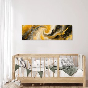 Obraz - Abstrakcja spiralna (170x50 cm)