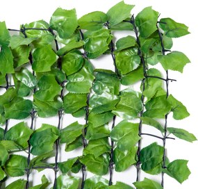 Outsunny Sztuczny Żywopłot Parawan Dekoracyjny Jasnozielony 300x150cm do Tarasu i Ogrodu | Aosom PL