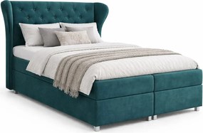 Łóżko kontynentalne 160x200 44 kolory K7-P01