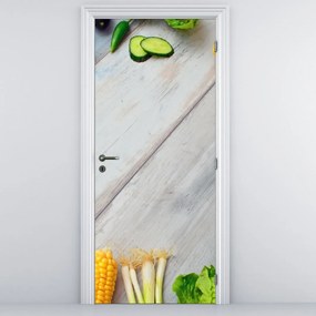 Fototapeta na drzwi - Warzywa (95x205cm)