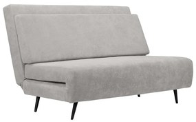 Jasnoszara rozkładana sofa 87 cm Mallory – Støraa